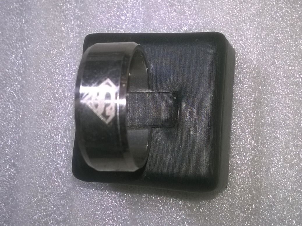Anelli: RING EDELSTHAL,,SILBER FARBE,,,GLANZIG – Nuovo (secondo la descrizione) da Basel venduto da bijoutrie_4 1
