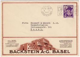 Eishockey Weltmeisterschaft 1935 in DAVOS - Flaggenstempel