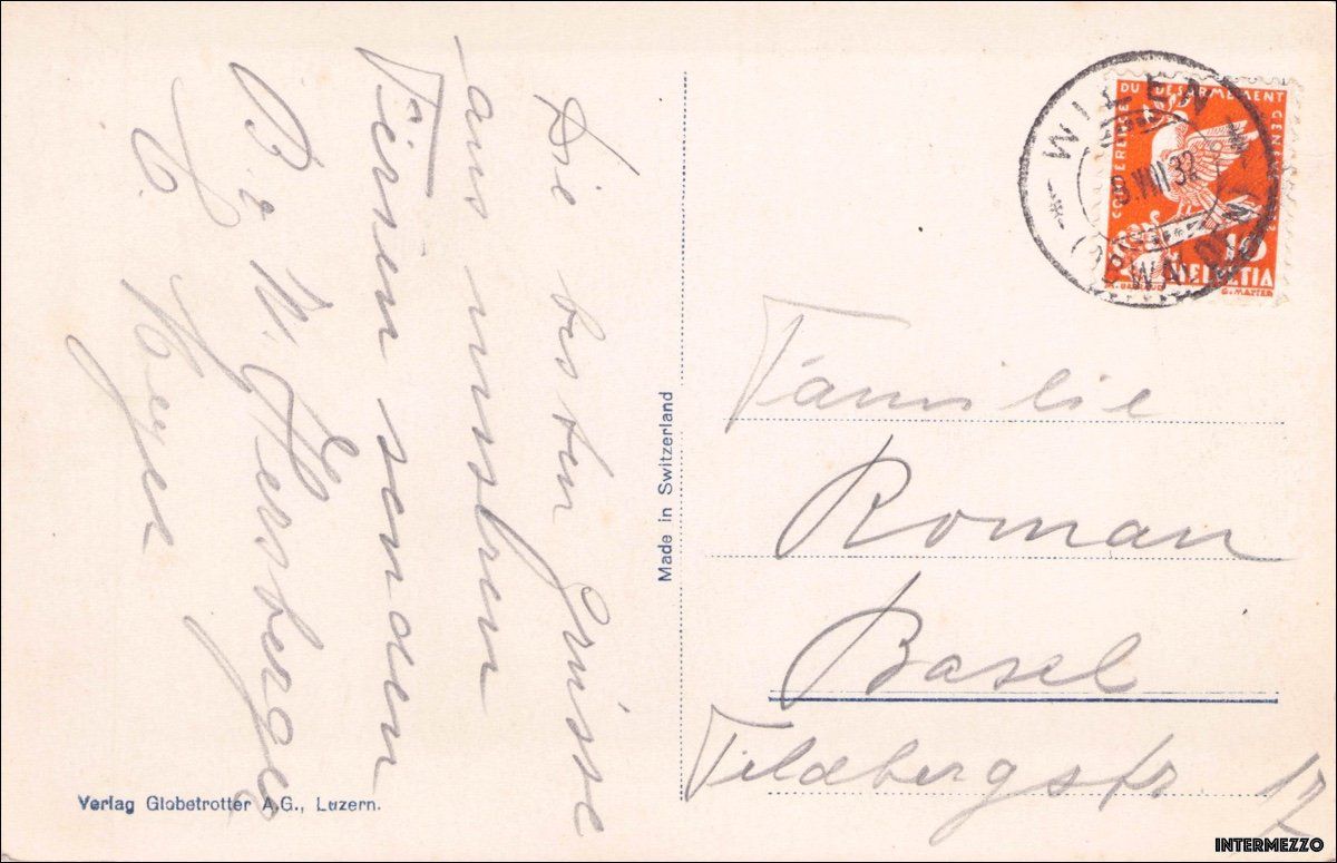 Cartoline postali: Wilen OW // 1932 Sarnersee – Usato da Basel venduto da intermezzo12 1