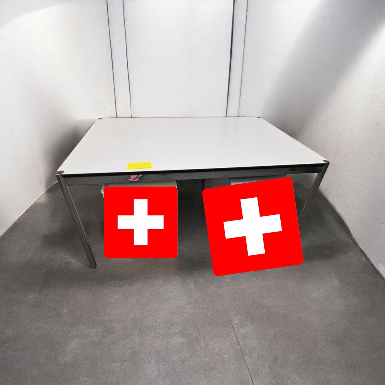 USM Tavoli: USM Tisch weiss  – Usato da Zürich venduto da LUXUS2020