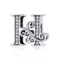 Charm Anhänger Buchstabe "H"