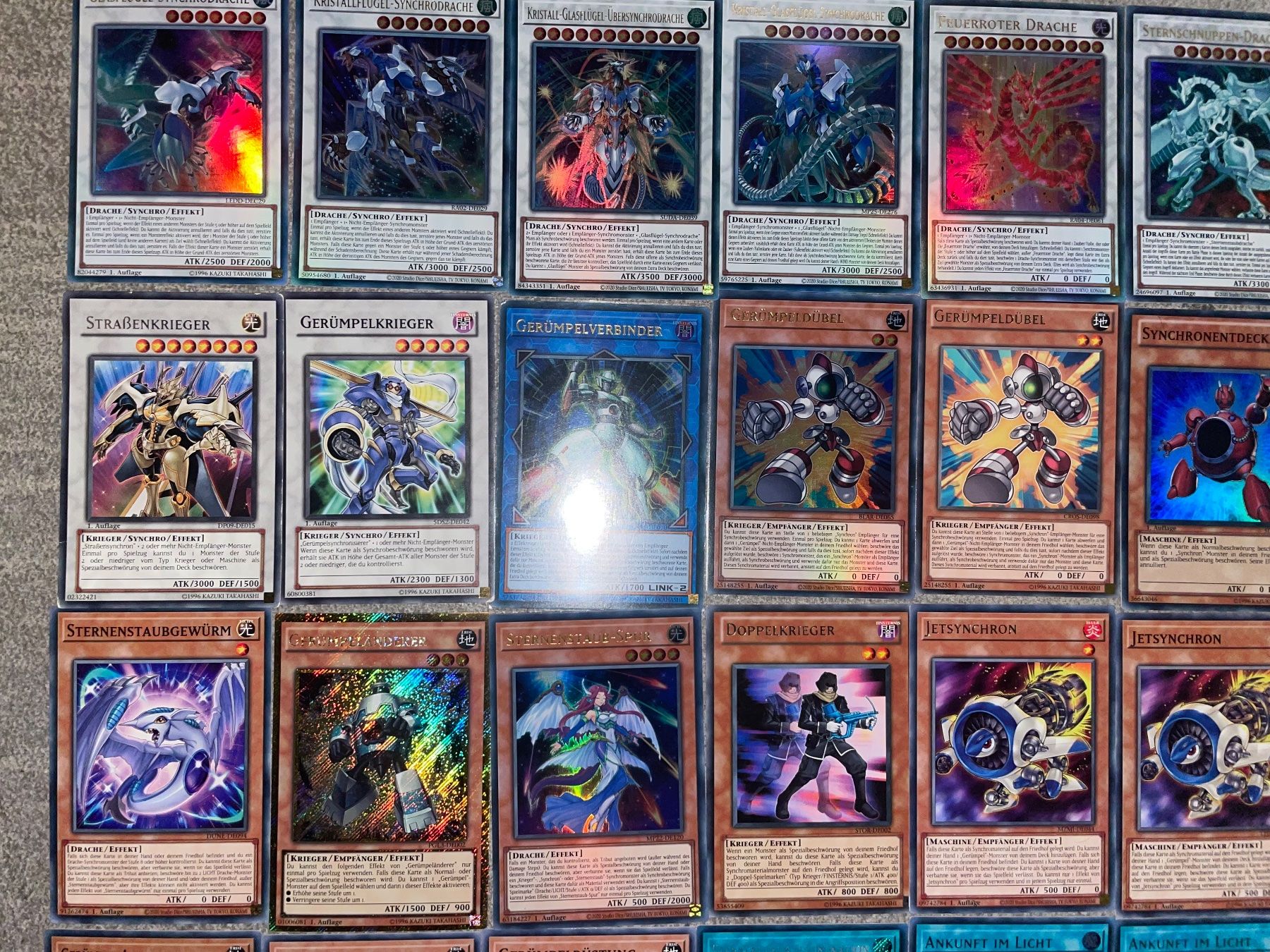 Yugioh Cartes à collectionner: YuGiOh Sternenstaub / Gerümpel / Synchro -Deck – Neuf (Voir description) à Altstätten SG par ChangeMaker 1