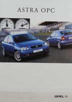ORIGINAL NEUWAGEN PROSPEKT | OPEL ASTRA G - OPC | AB 11.1999