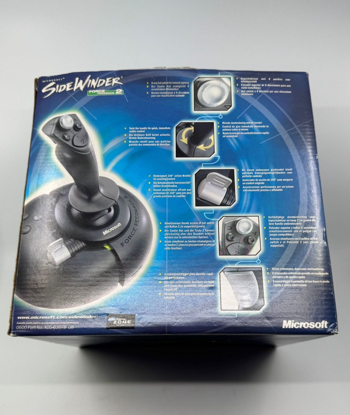 Controller: Microsoft SideWinder Force Feedback 2 in OVP – Gebraucht aus Herisau von Seyashop1 1