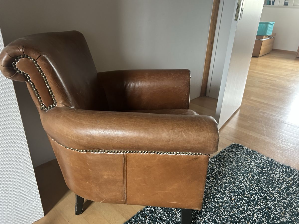 Maisons du monde Poltrone: Leather armchair – Usato da Glattbrugg venduto da suz_8xg5 1