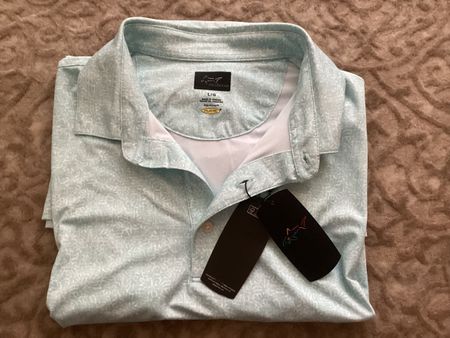 Greg Norman Golf/Polo Shirt Komplett Neu. Herren. Gr L