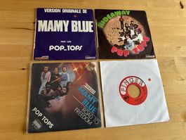POP TOPS MAMY Blue grosse Single Sammlung 60's 7"