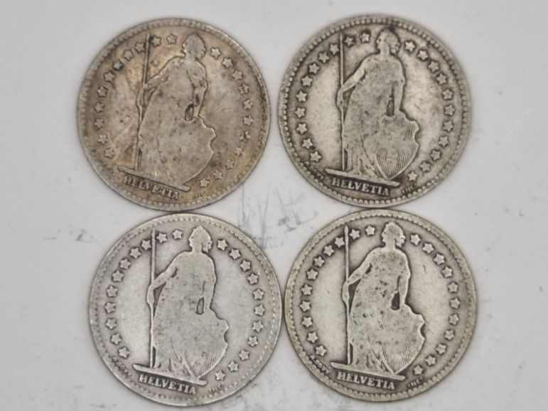 Tutti le monete: 1 FR 1894 Lot 4 Stück – Usato da Bure venduto da chap981 1