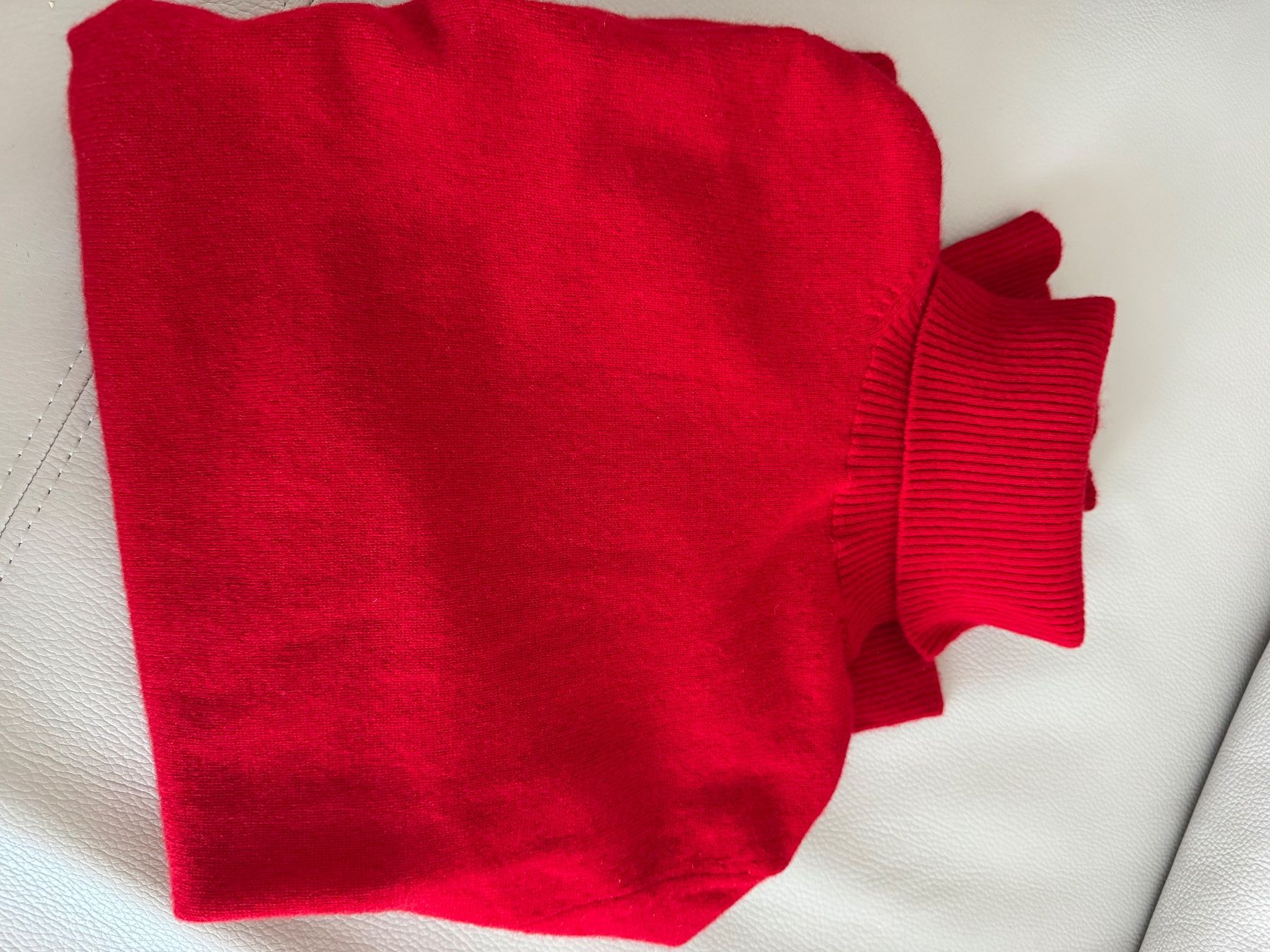 Maglioni & Felpe: JUST CASHMERE Rollkragenpullover Rot, Gr. S/36 – Usato da Zürich venduto da LuxuryJewellery 9