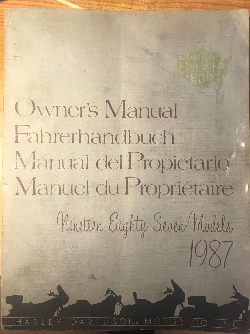 Libri: HARLEY  OWNER HANDBUCH FLST DS 1987 – Usato da Luzern venduto da maxbox1