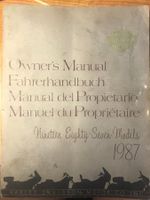 HARLEY  OWNER HANDBUCH FLST DS 1987