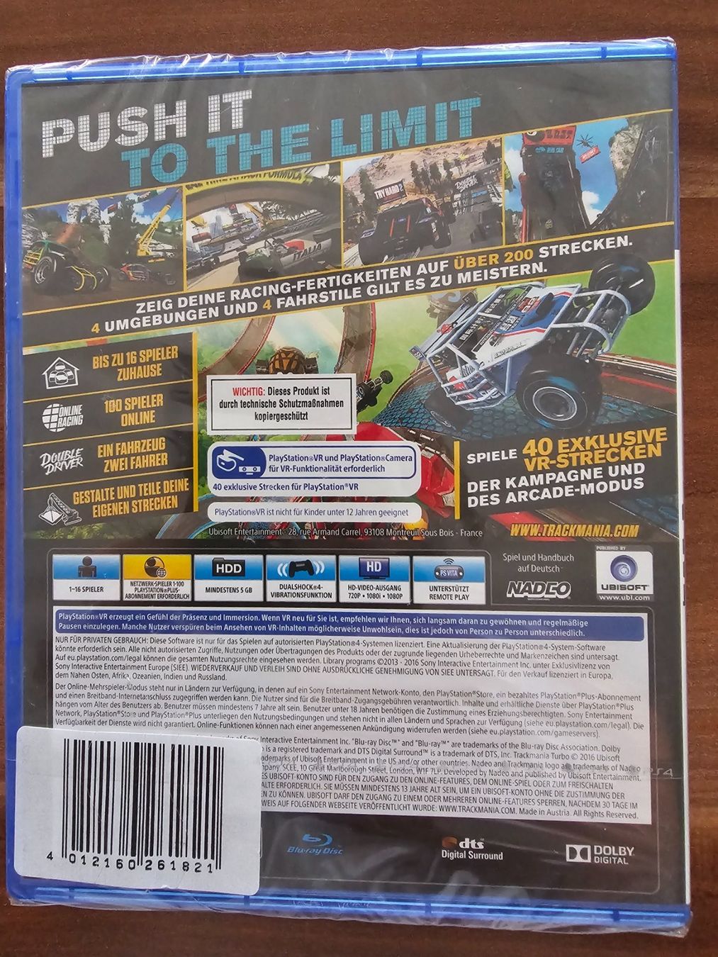 Sony Spiele: Trackmania Turbo PS4  - FABRIKNEU – Neu und originalverpackt aus Bütschwil von Taranabo 1