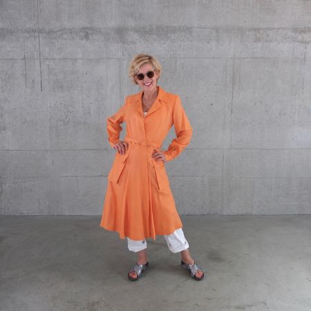 Vintage, leichter Sommermantel von Hermès 1980