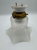 Vintage Glas Lampenschirm,  Lampe