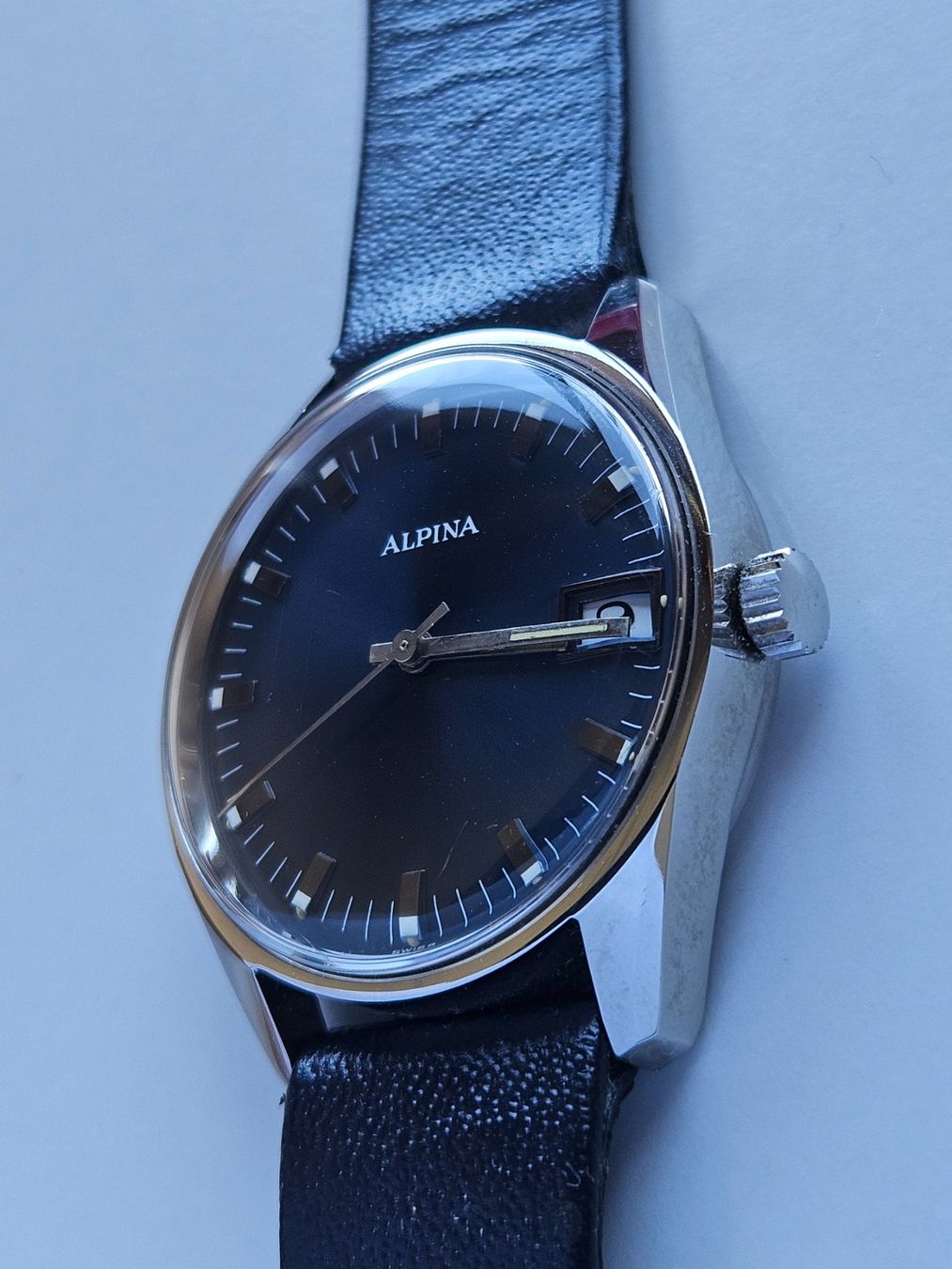 Alpina Orologi: 552 Alpina Date Handaufzug – Usato da Berikon venduto da mmm21 2