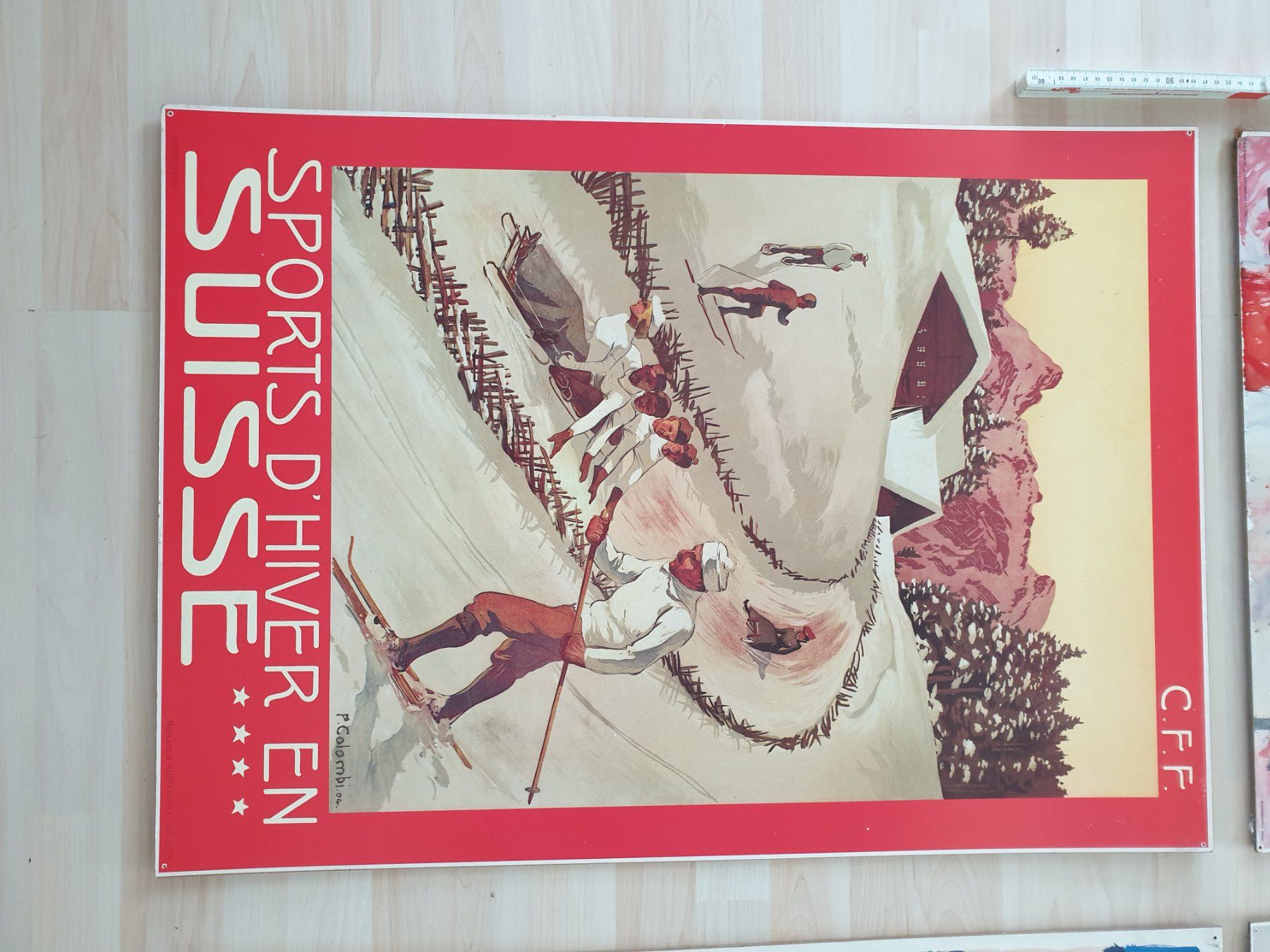 Foto & Immagini: Vintage Skiplakate Schweiz, 4er Set – Usato da Schönengrund venduto da Liane63 2