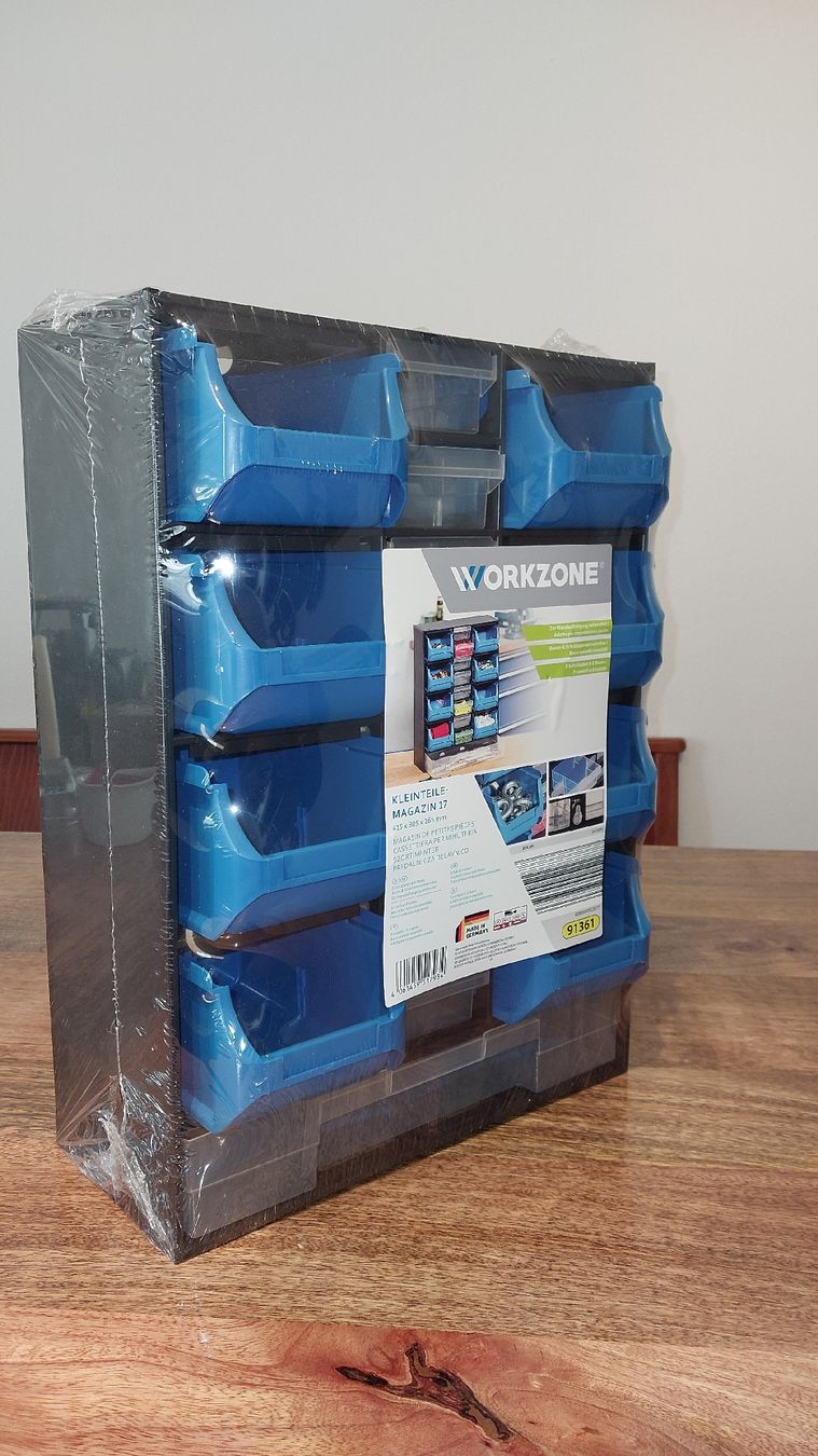 Contenitori & Simili: Kleinteilemagazin WORKZONE neu und originalverpackt – Nuovo e nell'imballaggio originale da Herisau venduto da MTribute
