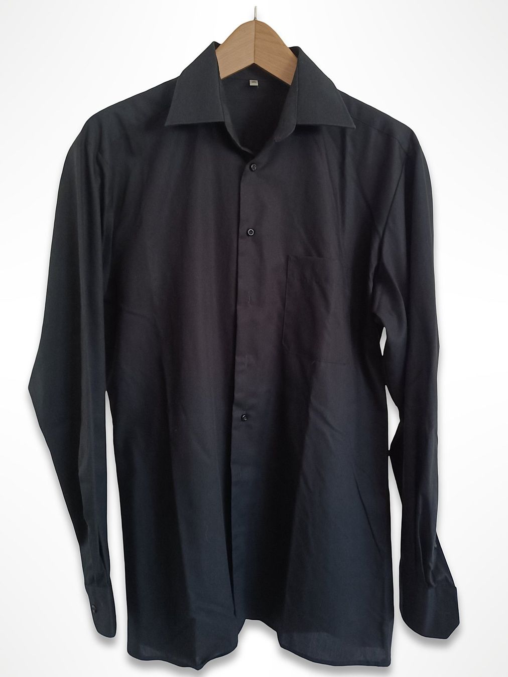 Camicie: Herrenhemd Schwarz Gr. 40 – Usato da Suhr venduto da Restwert_Suhr