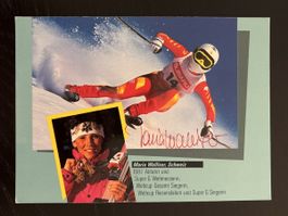 Maria Walliser Autogrammkarte, Ski Alpin, Top Zustand!