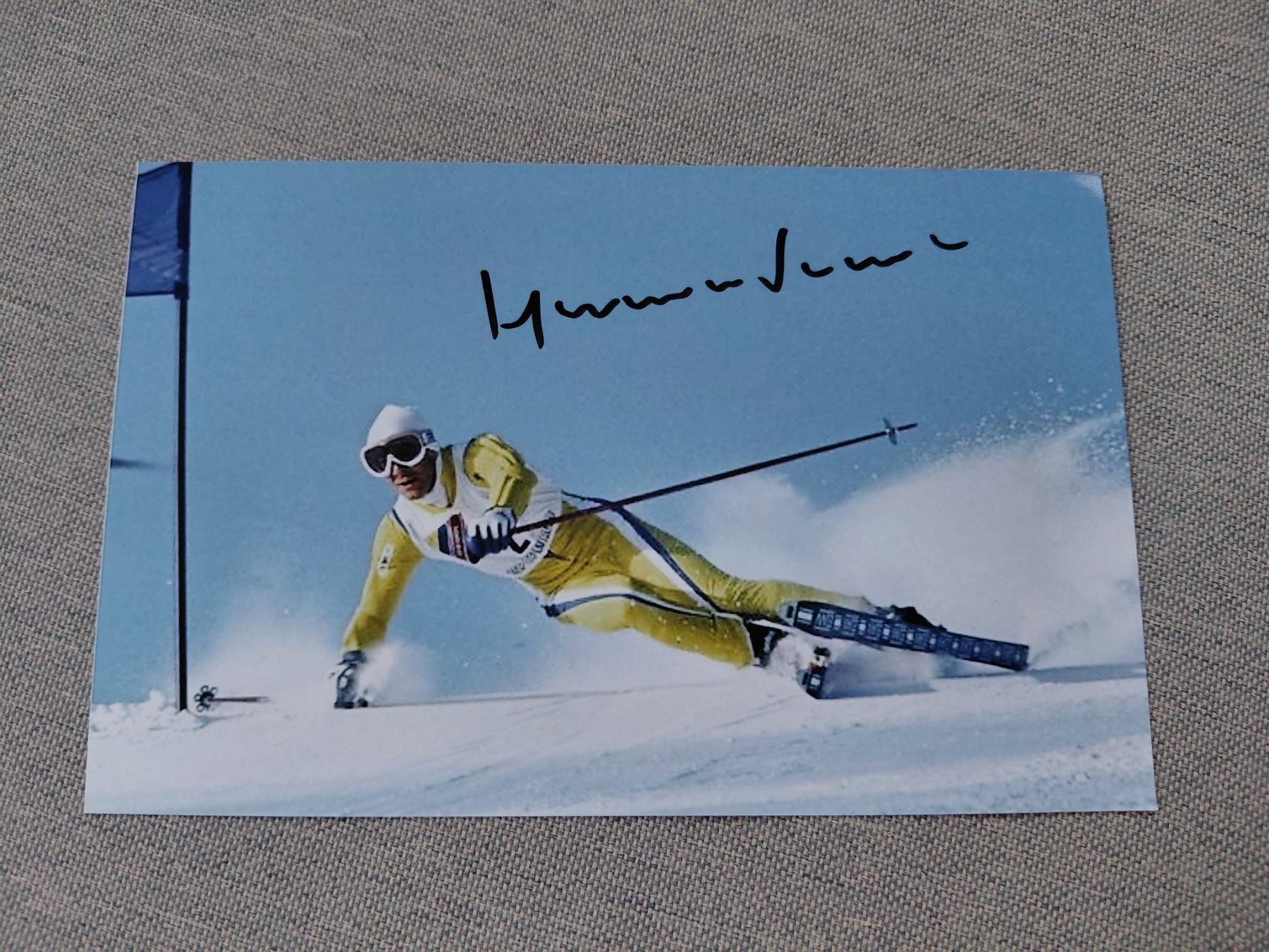 Autographes: Autogramm Ingemar Stenmark – D'occasion à Schmerikon par Olympia04