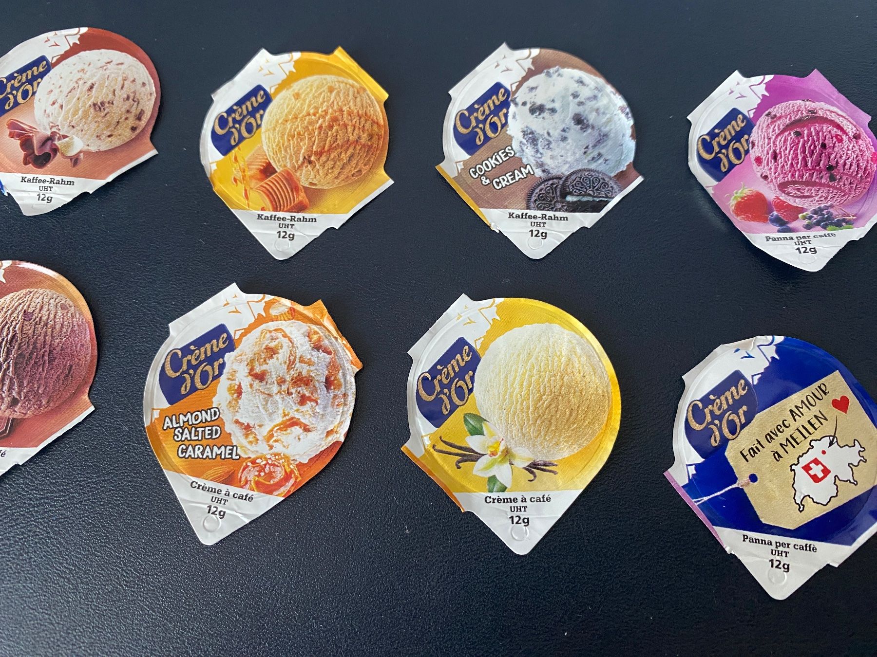 Coperchi dei cremini per caffè: KRD 6.358 Crème d'or 10 Stück – Usato da Glattbrugg venduto da riseca 1