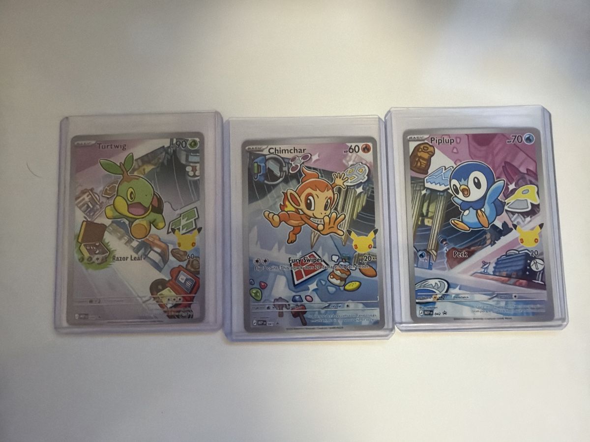 Pokémon Cartes à collectionner: Pokemon Turtwig/Chimchar/Piplup – Neuf (Voir description) à Winterthur par stipooo97