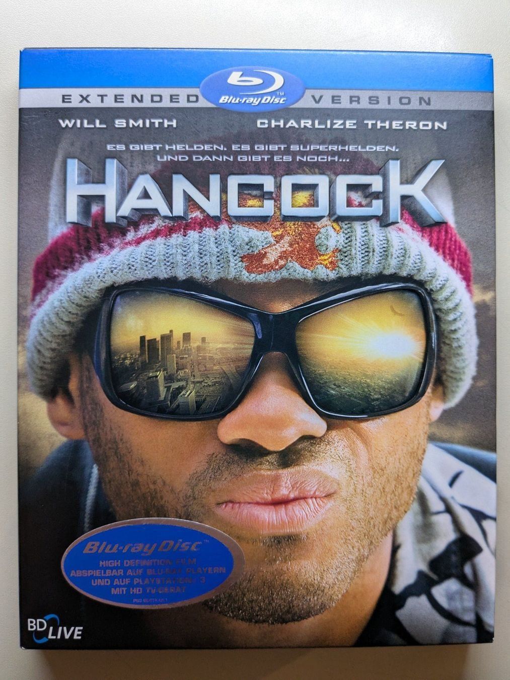 Tutti i DVDs: "Hancock - Extended Version" mit Will Smith [Blu-ray & DVD] – Usato da Port venduto da gecotom