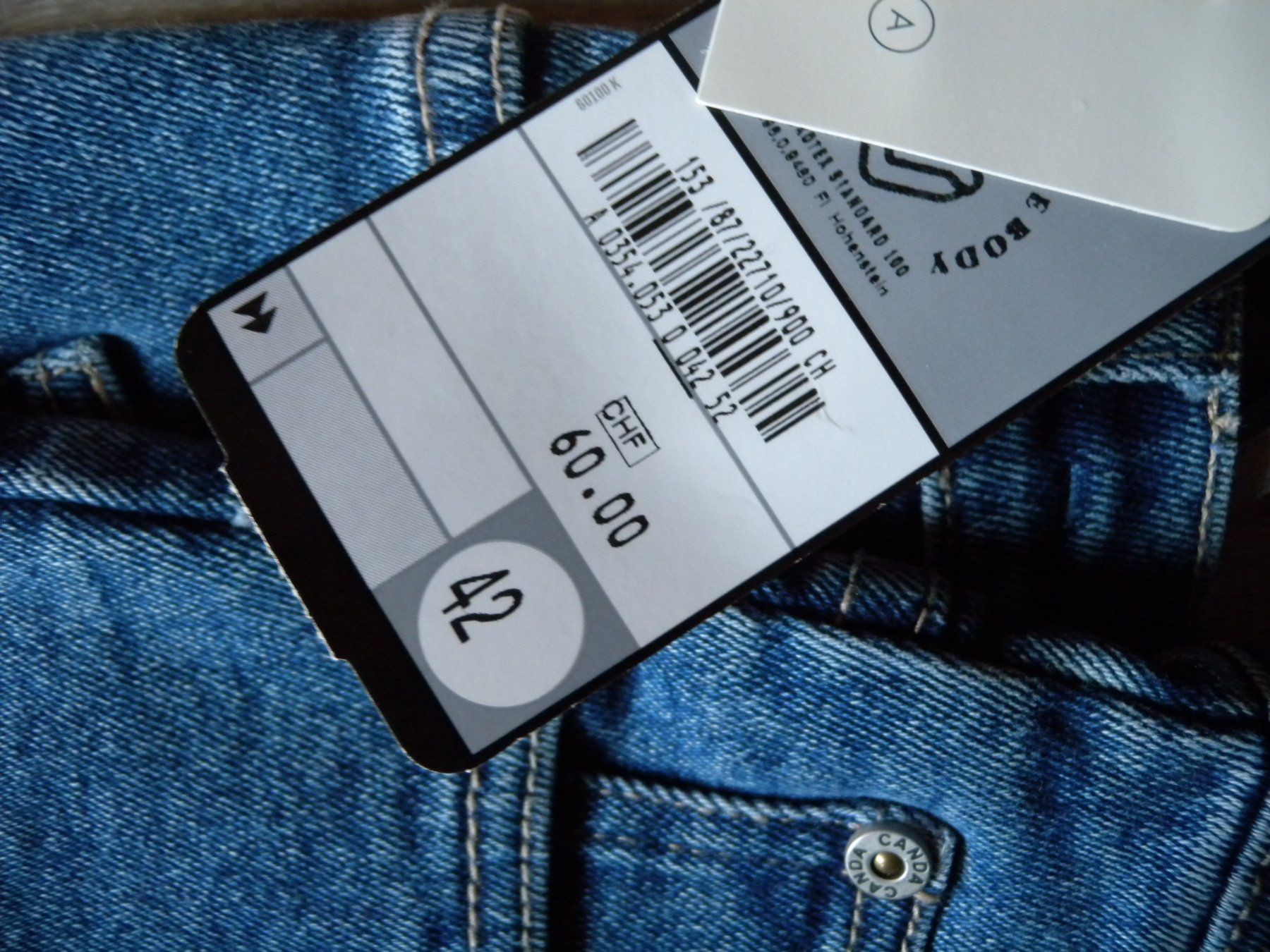 Jeans: Canda Jeans blau Damen Grösse 42 – Nuovo e nell'imballaggio originale da Hauenstein venduto da davia72 1