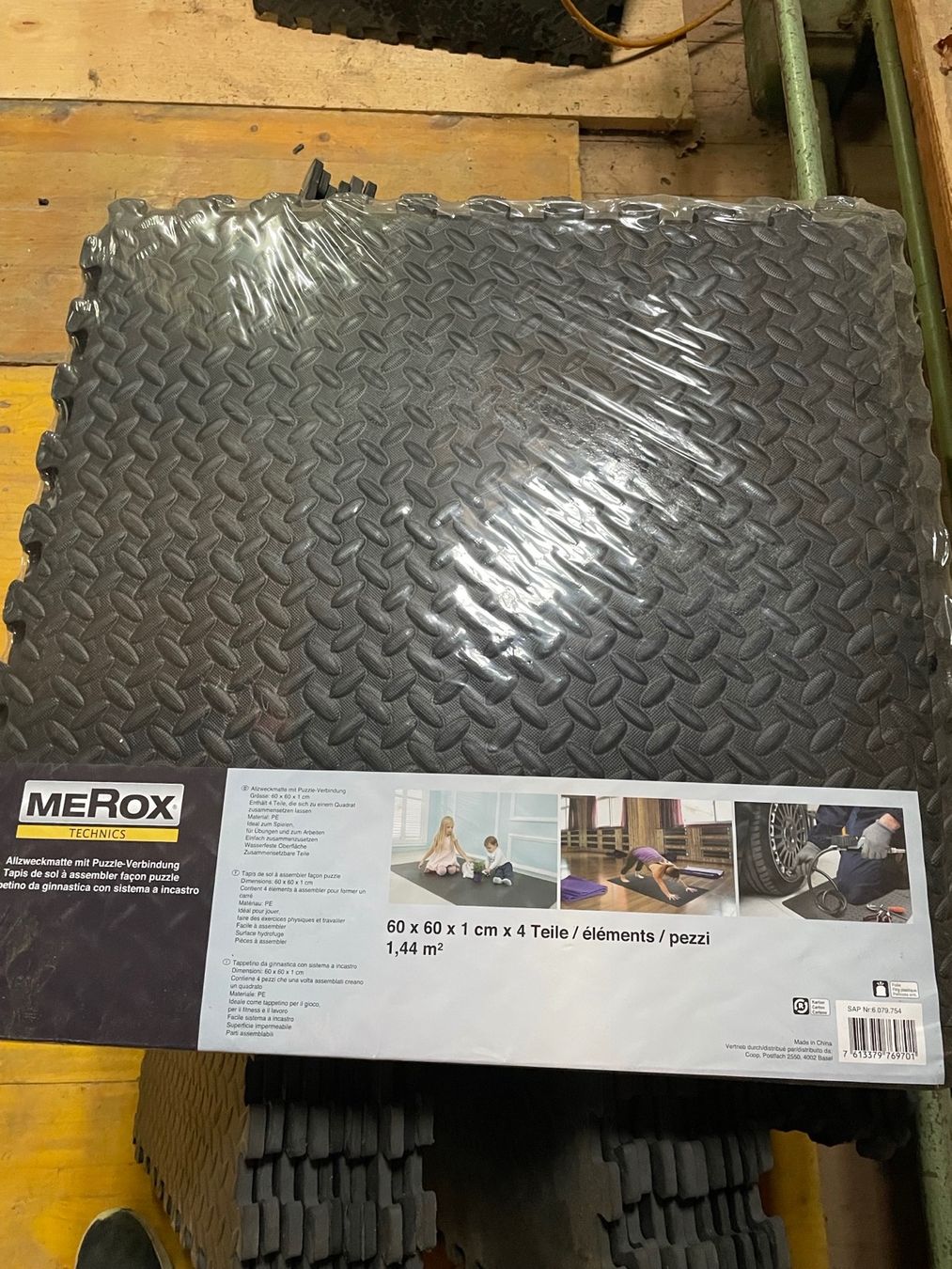 Tappetini fitness: Bodenschutzmatten Merox 60x60cm – Usato da Wil ZH venduto da El_Bicho 1