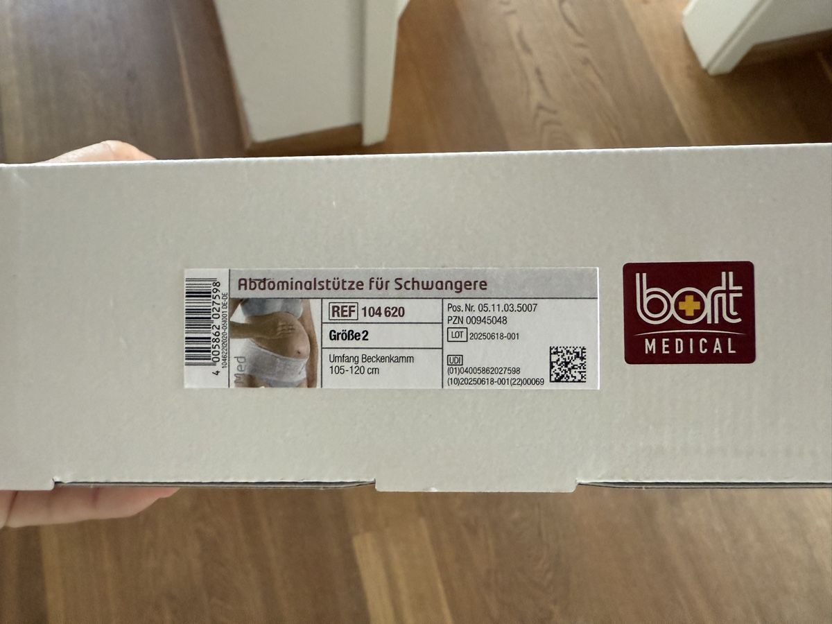 Bort Attrezzature mediche: Schwangerschaftsgurt Bort Grösse 2 – Nuovo e nell'imballaggio originale da Rorbas venduto da erdbeeri91 1