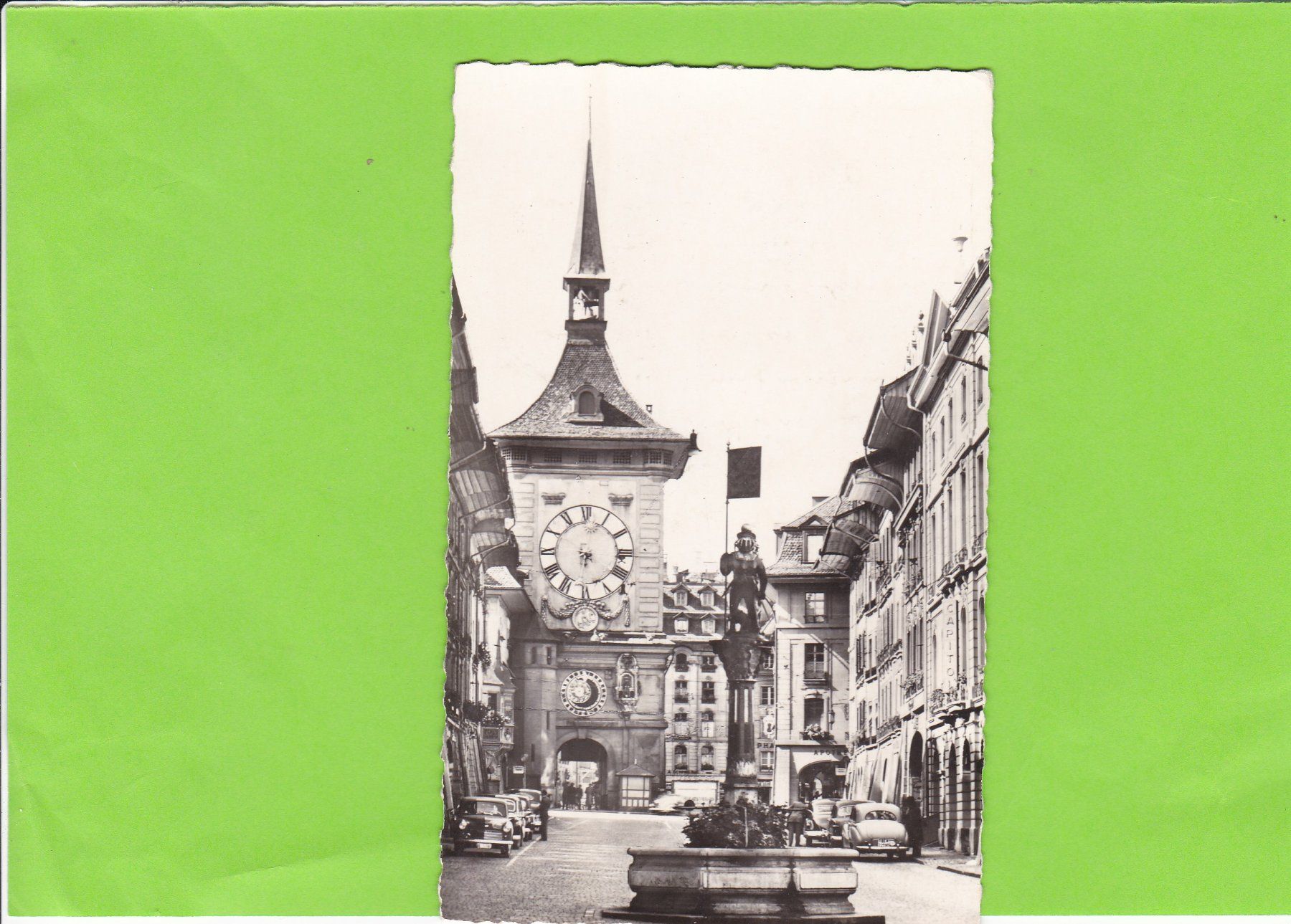 Cartes postales: Bern-Zytglogge-Oldtimer-belebt – D'occasion à St. Peterzell par neckertal