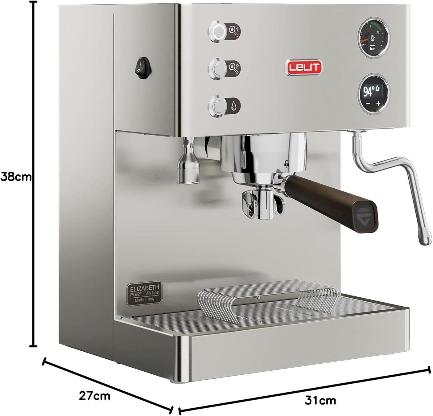 Lelit Kaffeemaschinen & Espressomaschinen: Lelit Elizabeth PL92T Espressomaschine – Neu und originalverpackt aus Bottighofen von zaap 8