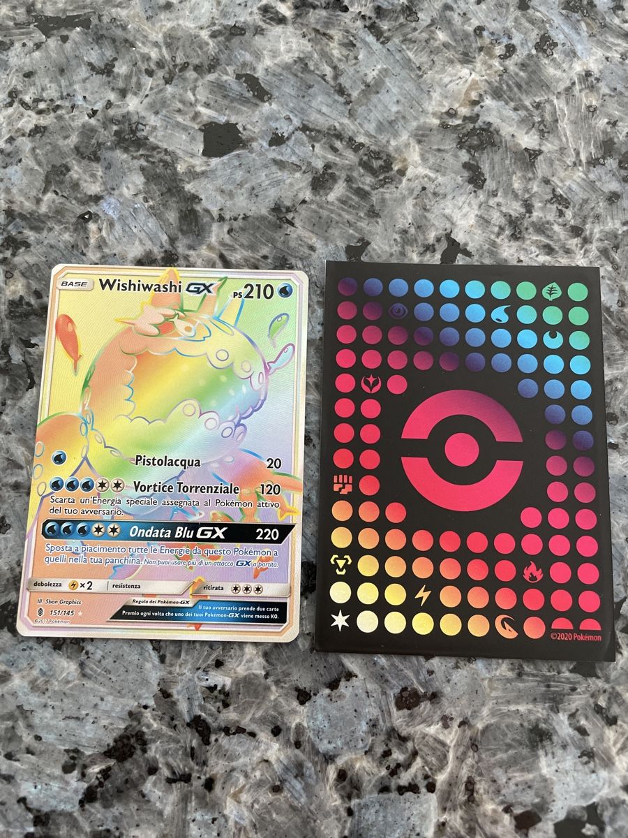 Pokémon Cartes à collectionner: Pokemon Wishiwashi GX – D'occasion à Ueberstorf par Vmirco 2