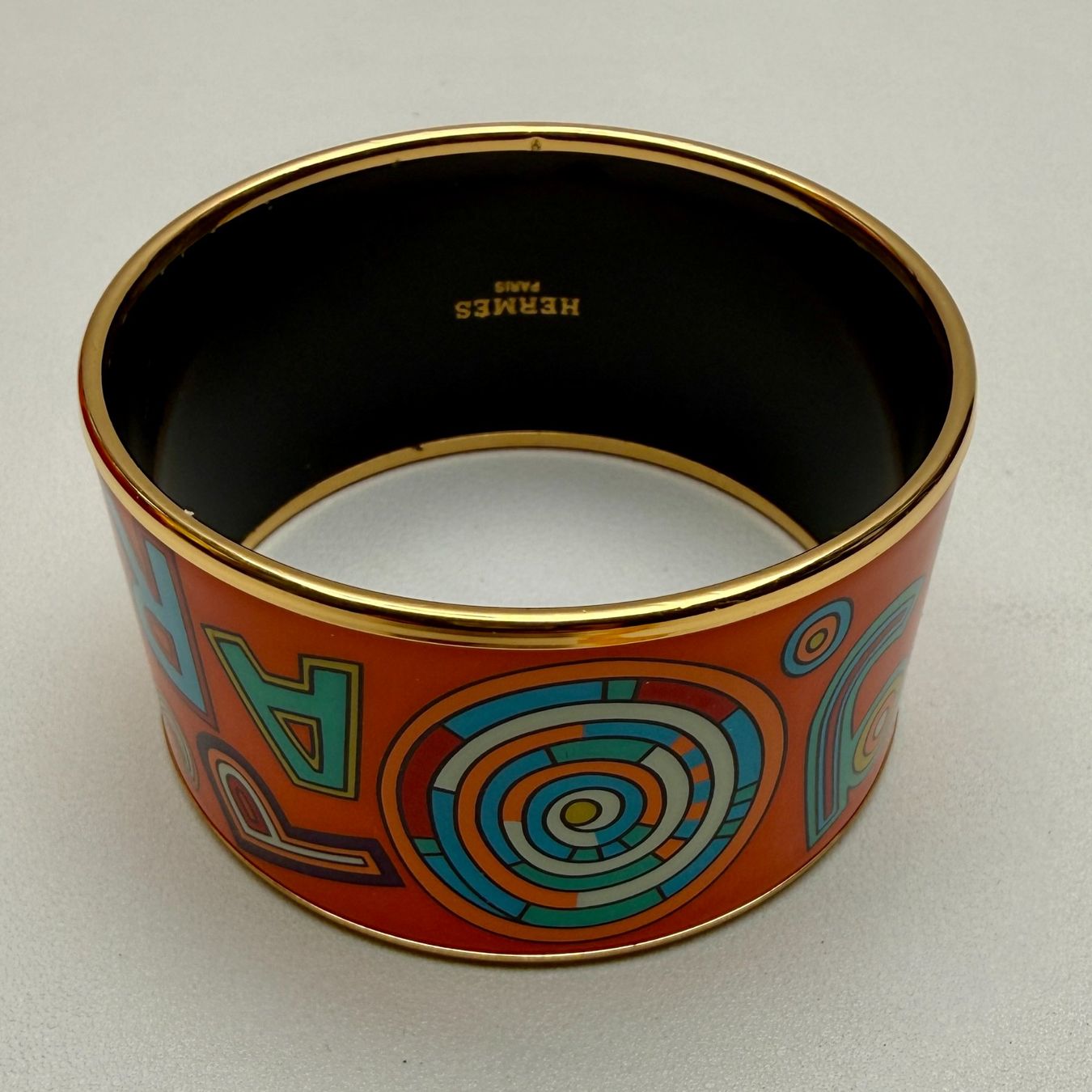Hermès Bracciali & Braccialetti: Hermès bracelet émaille + boîte & sac – Usato da Genève venduto da rosebud635 7