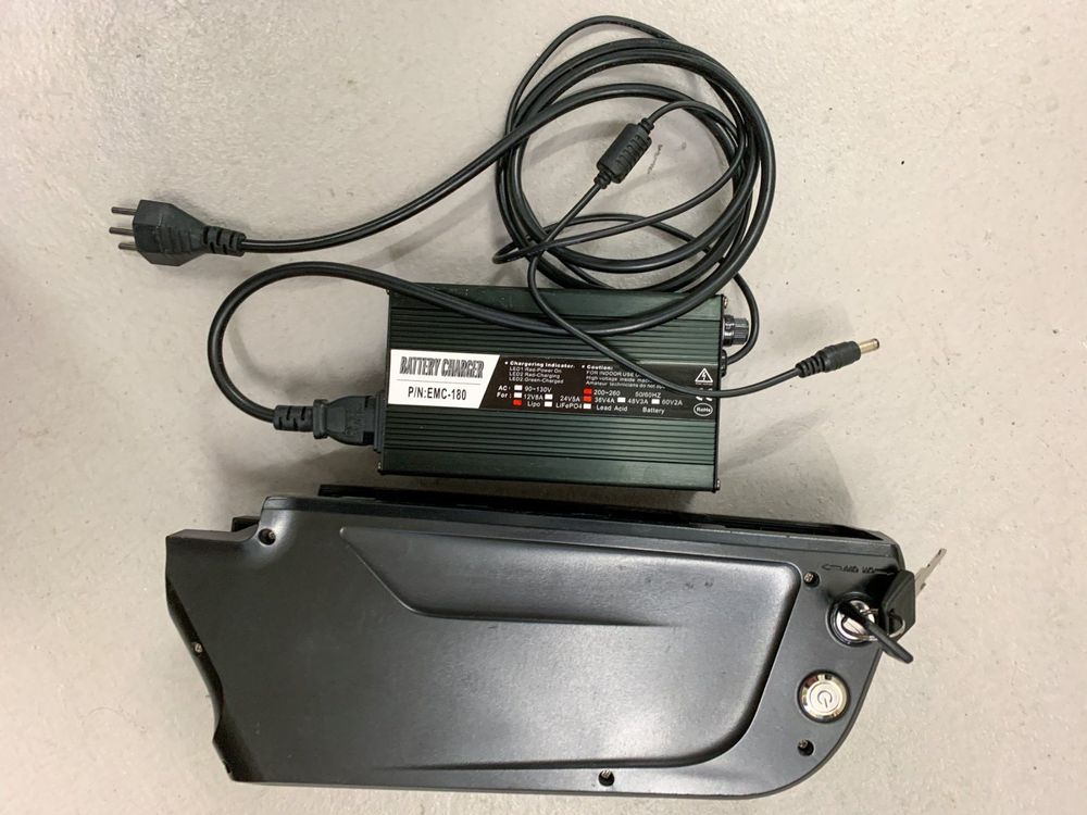 52V Ebike Akku E-Bike Akku 48V 52V 20Ah Wasserdicht - Mit BMS Und Ladegerät E-Bike Batterie BMS