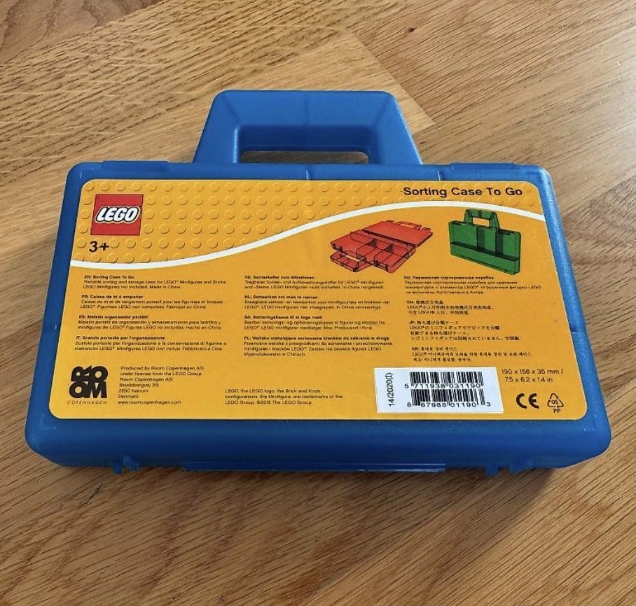 Lego Giocattoli: LEGO Sortierbox / Aufbewahrungskoffer blau 4087 – Nuovo e nell'imballaggio originale da Zürich venduto da wtpooh 1