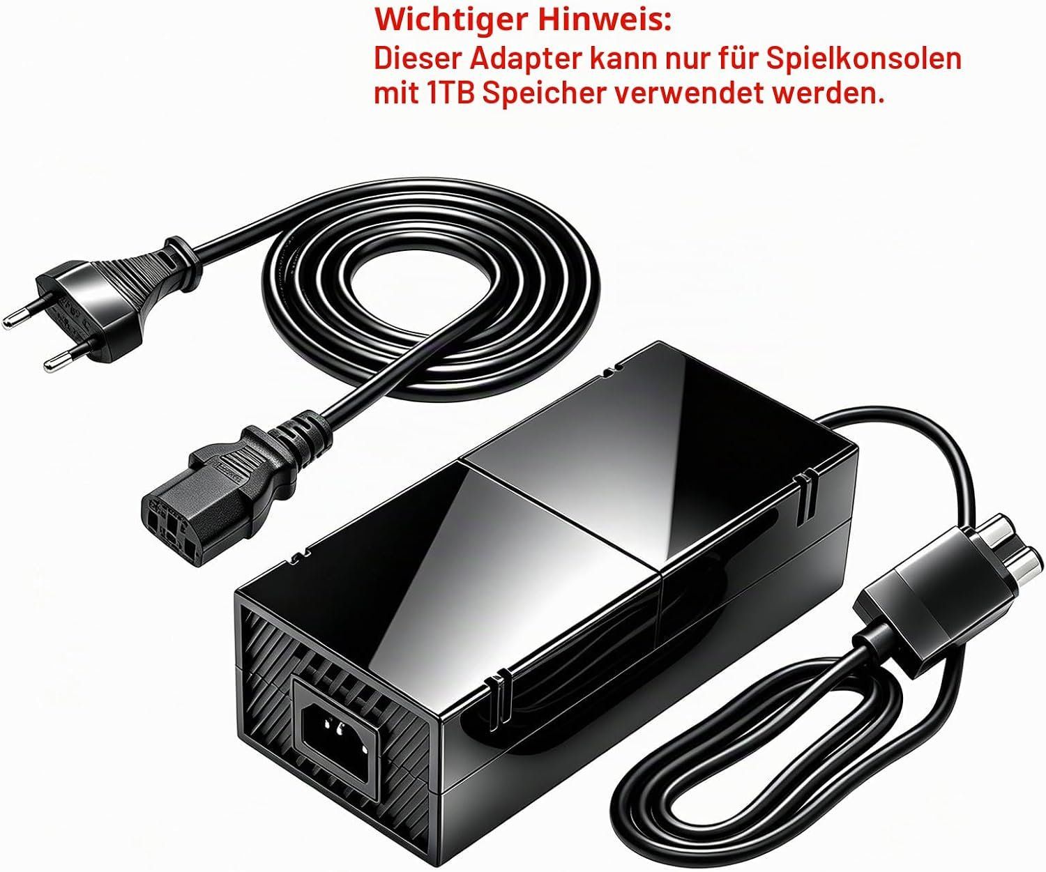 Konsolen: Xbox One Strom Kabel 230V mit Adapter Netzteil – Neu und originalverpackt aus Hundwil von Stallone5 2