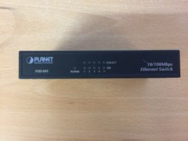 Switch Planet FSD-503 mit 5 Ports Hub Netzwerk Verteiler