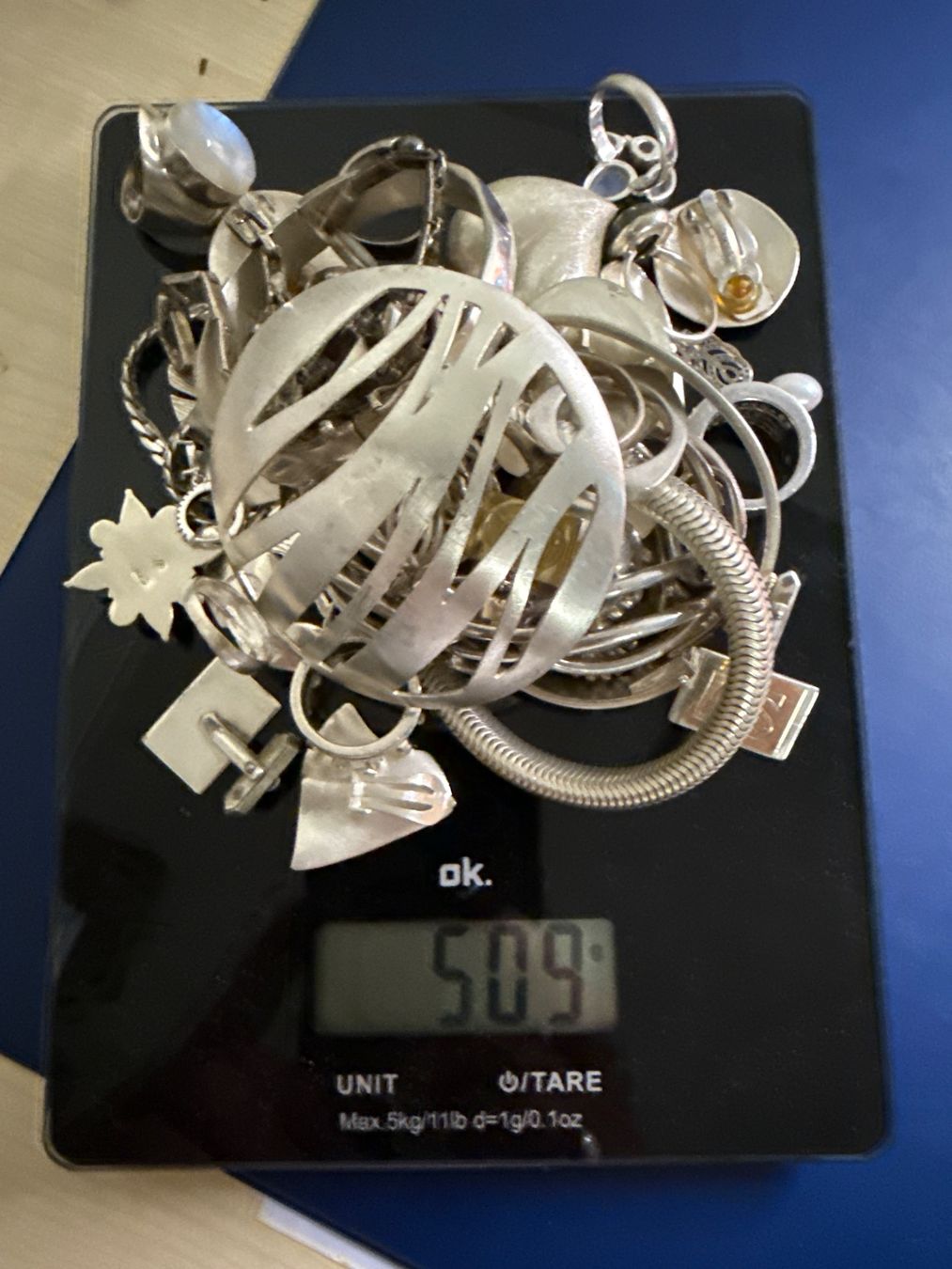 Altri gioielli: 509 Gramm 0.925 Silberschmuck – Usato da Derendingen venduto da iven70