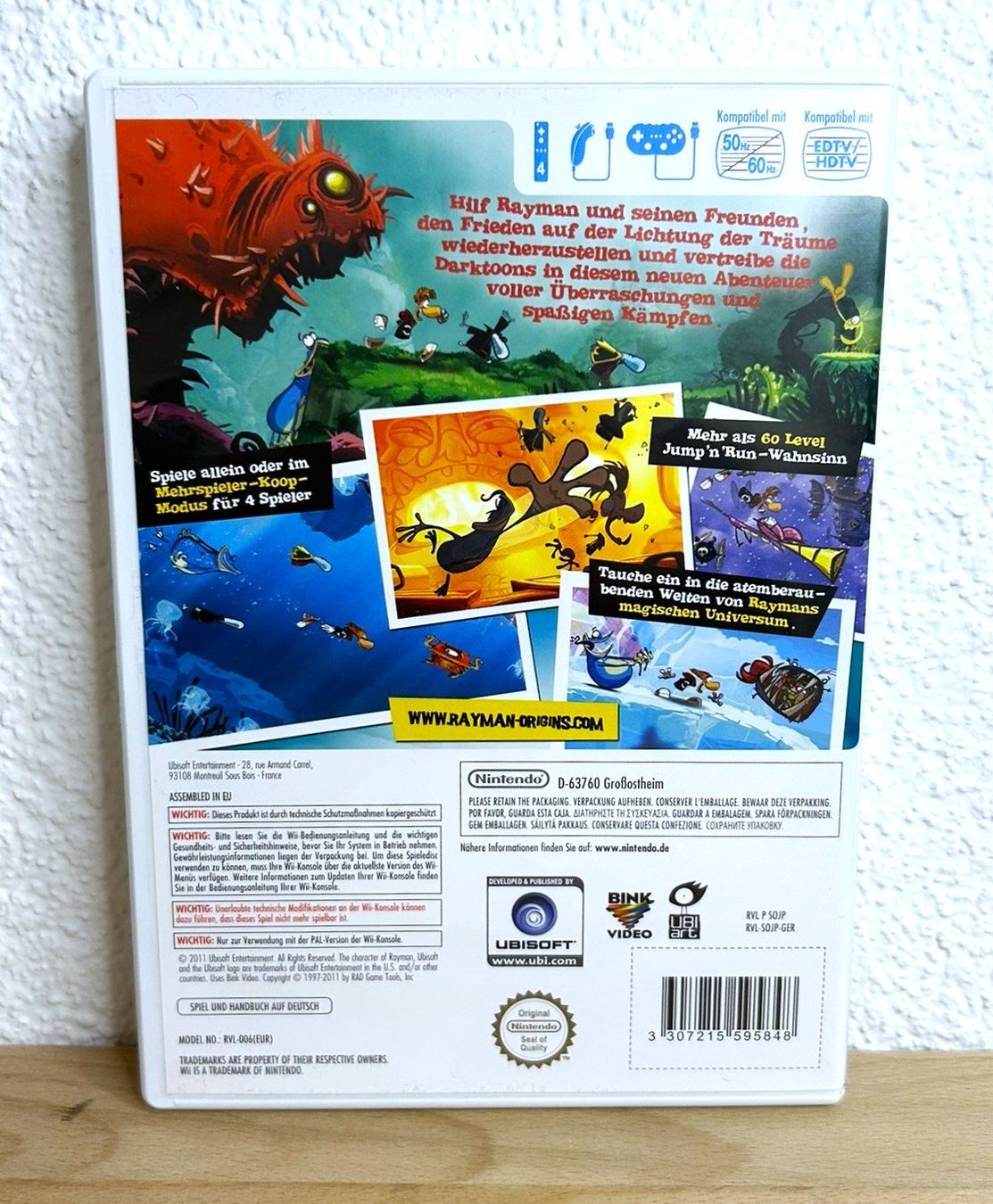 Nintendo Giochi: Rayman Origins Nintendo Wii – Usato da St. Gallen venduto da bubblybee 1