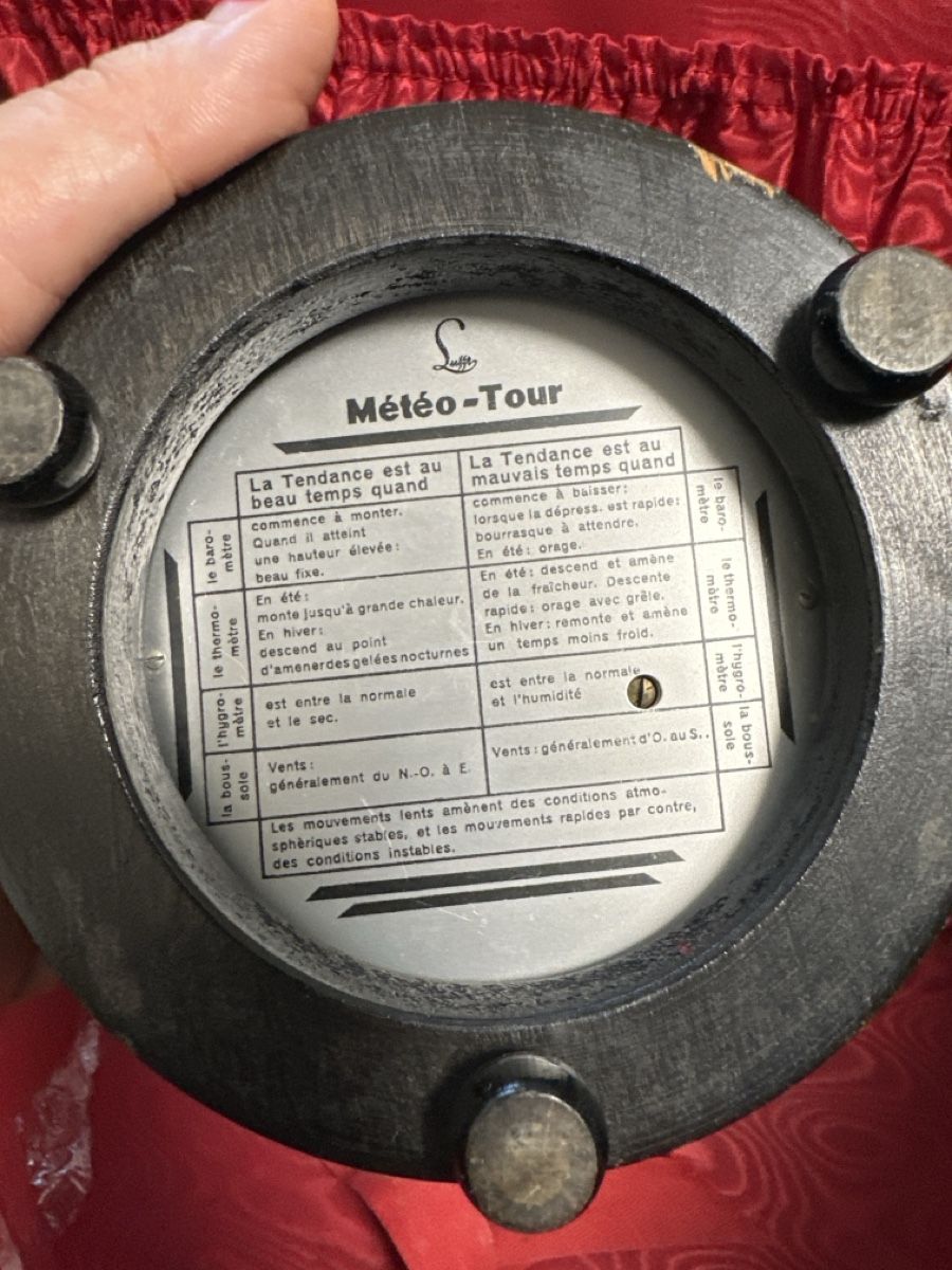 Autres articles pour la maison: vintage baromètre météo – D'occasion à Montreux par Pipo7878 2