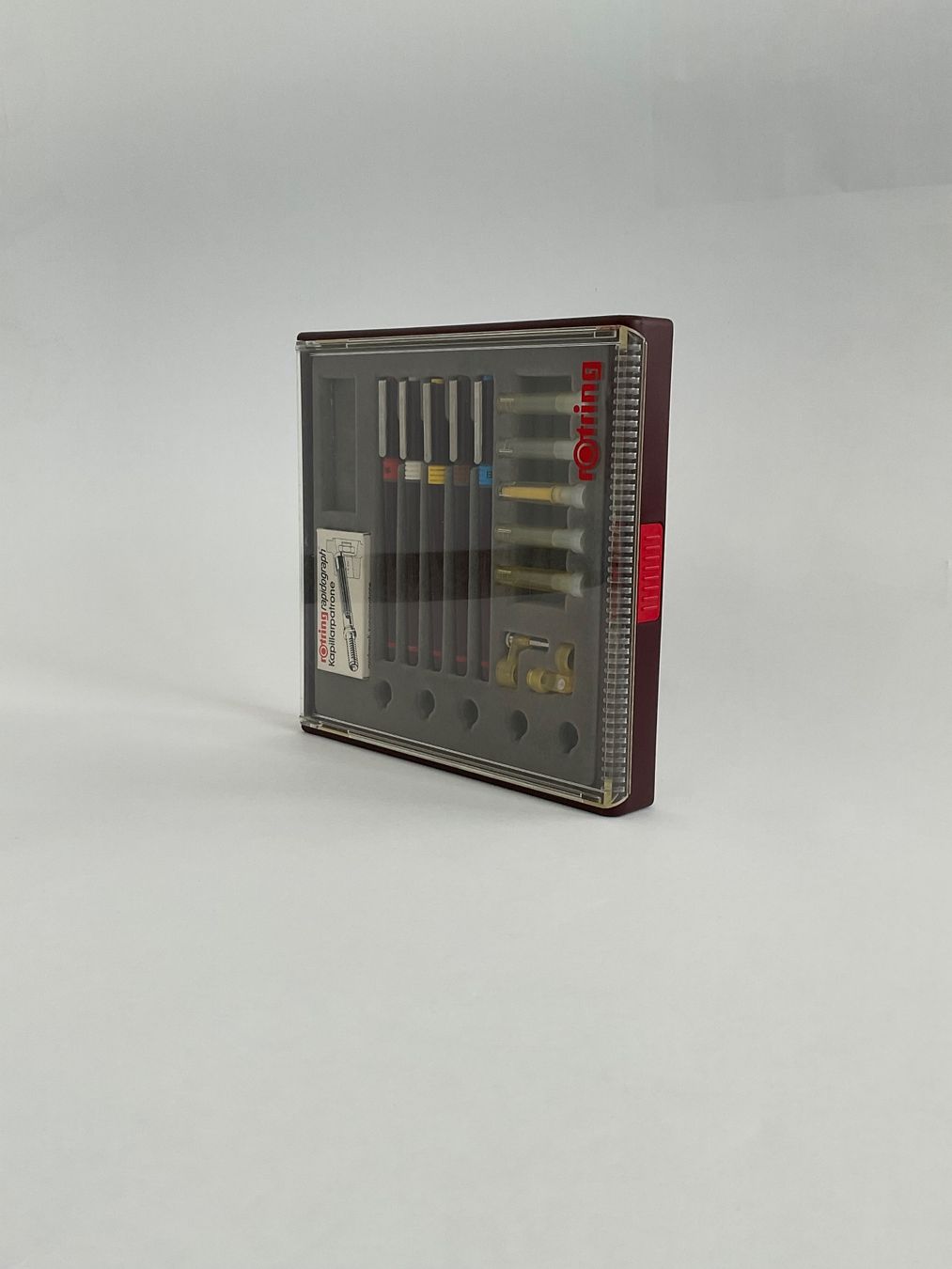 Penna & Evidenziatori: Rotring Rapidograph Set 5 Tuschefüller im Etui – Usato da Zürich venduto da sal_wlh8 3