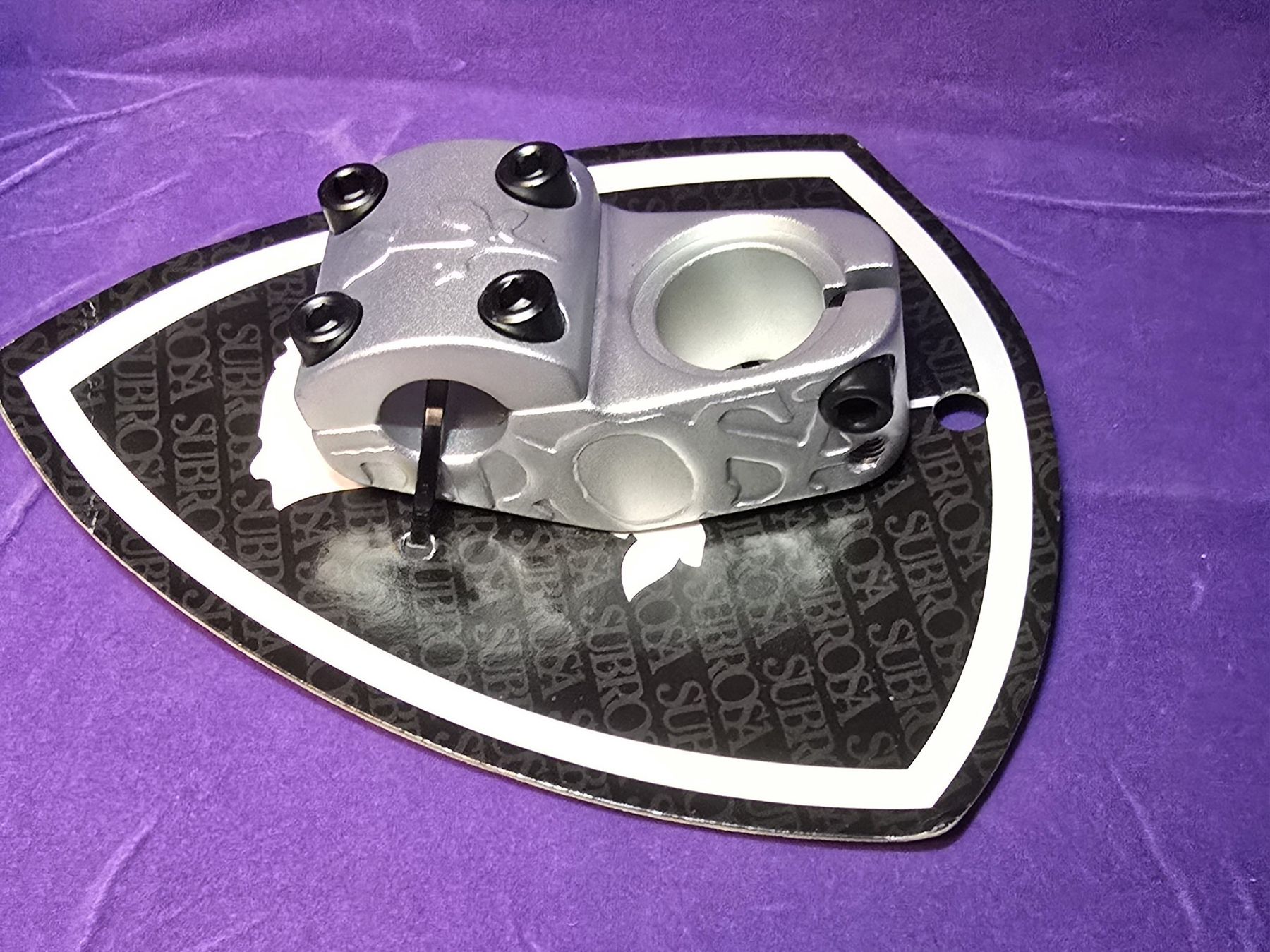 Ersatzteile: Subrosa Rose Topload BMX Vorbau Silber – Neu und originalverpackt aus Wangs von Restposten.Garage 3