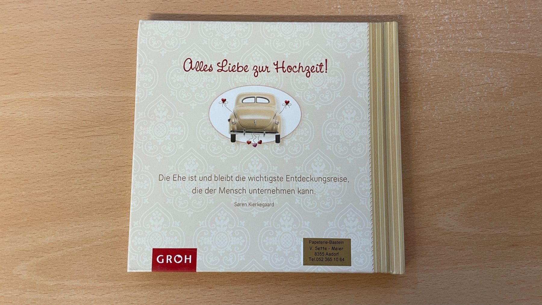 Bücher: Zur Hochzeit alles Liebe – Gebraucht aus Glattfelden von flomiking 1