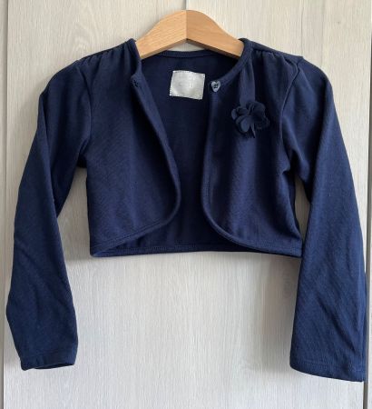 Bolero Jäckchen Gr 98 Blau