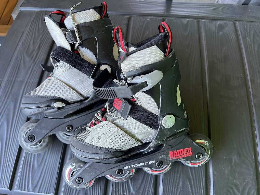 K2 Pattini in linea & Pattini a rotelle: K2 Raider Rollerblades Kids – Usato da Zürich venduto da sand.ra