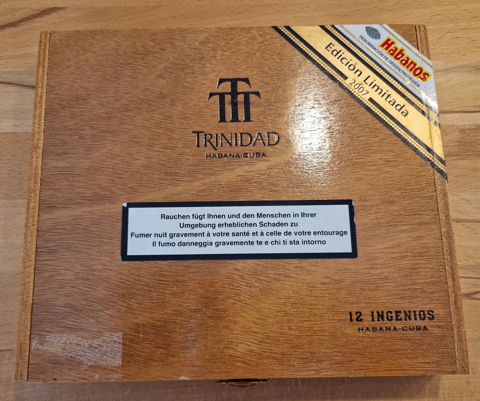 Sigari: Trinidad Ingenios EL 2007 – Nuovo e nell'imballaggio originale da Kreuzlingen venduto da pon_h5g6