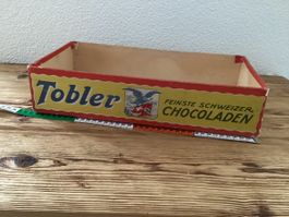 Antike Tobler Kartonschachtel