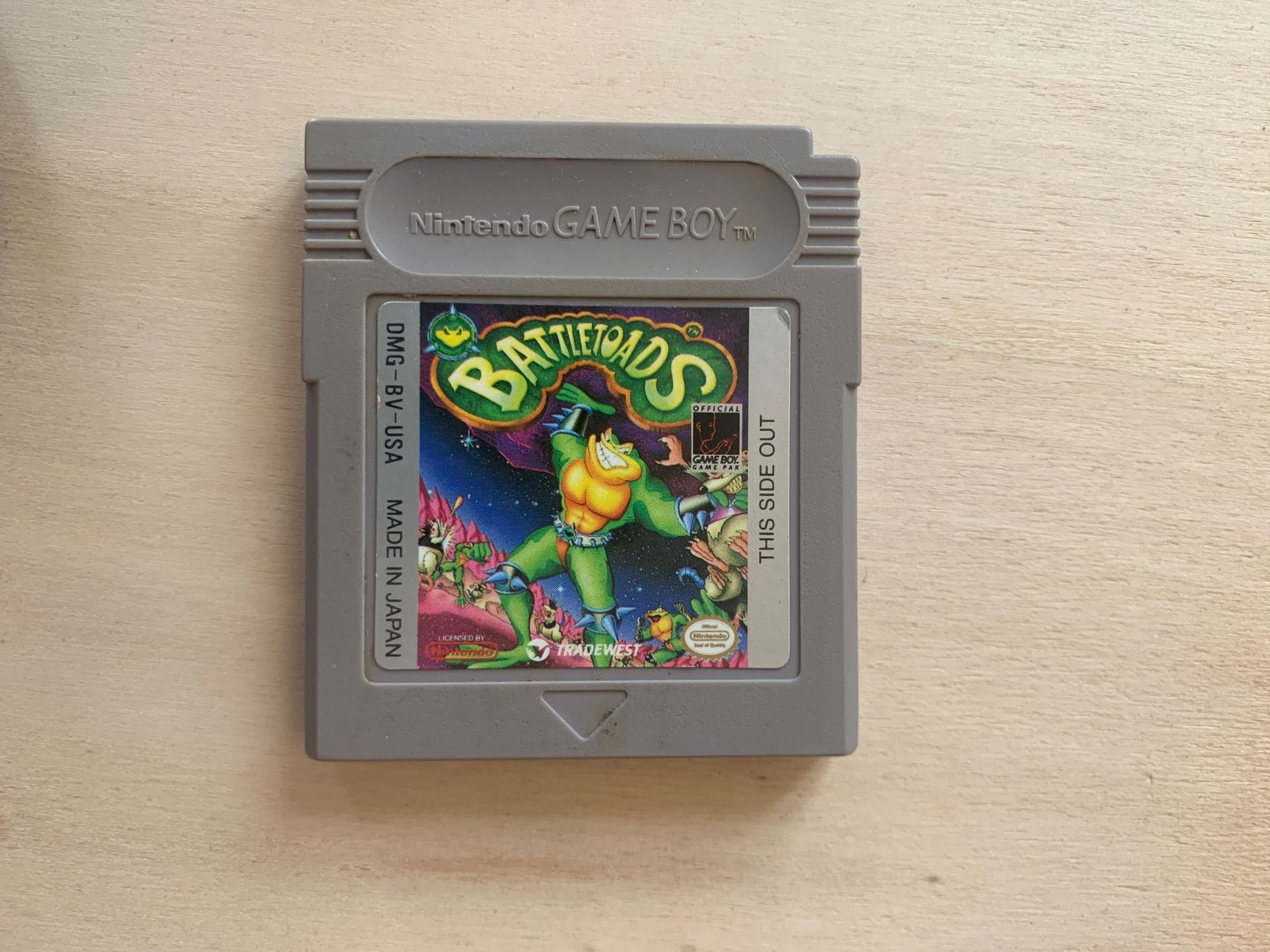 Spiele: Battletoads für Gameboy (selten) – Gebraucht aus Gebenstorf von RetroFuture
