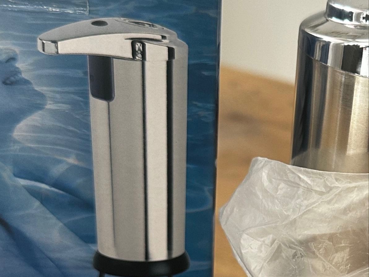 Portasapone: NEU 💥 Sensor automatischer Seifenspender – Nuovo e nell'imballaggio originale da Rickenbach b. Wil venduto da sunneschii_ 1